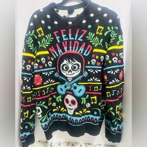 Disney Pixar Coco Feliz Navidad Sweater. Size: XXL